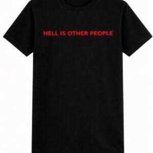 Camiseta Oversized Hell Is Other People (Red)