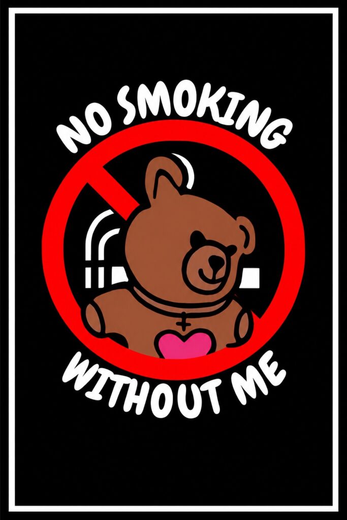 Quadrinho No Smoking Without Me